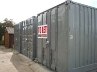 20ft Containers and secure building
